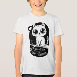 Camiseta Os Gatos São Os Companheiros Puros