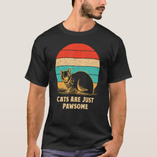 Camiseta Os Gatos São Um Gato Fantástico, Gato, Mãe, Pai, P