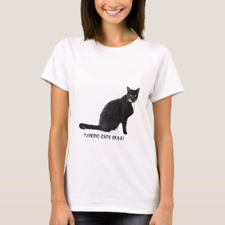 Camiseta Os gatos Tuxedo governam!