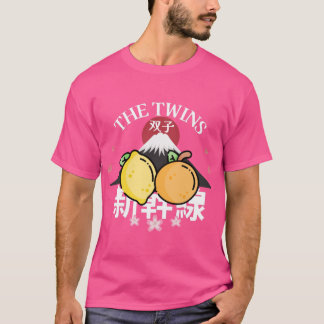 Camiseta Os gêmeos limão e tangerina
