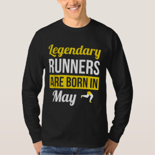 Camiseta Os Gestores Legendários São Nasceres Em Maio, Com