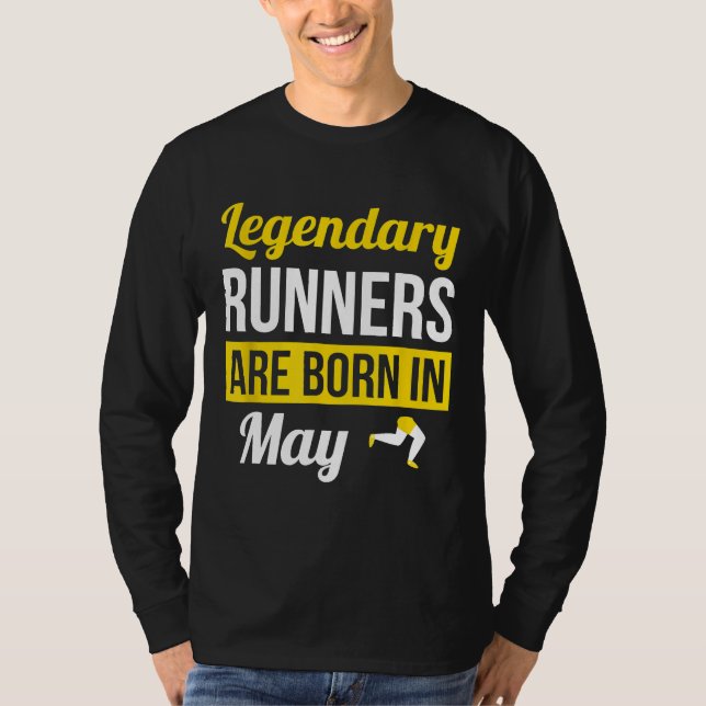 Camiseta Os Gestores Legendários São Nasceres Em Maio, Com  (Frente)