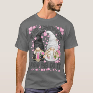 Camiseta Os Gnomos Fizeram-Me Fazê-Lo Por Mulheres Engraçad