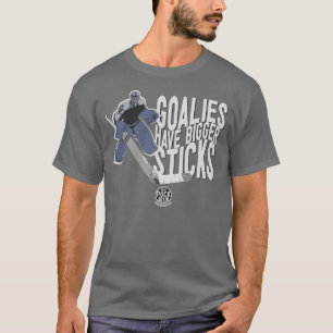Camiseta Os Goalies têm umas varas mais grandes - tshirt