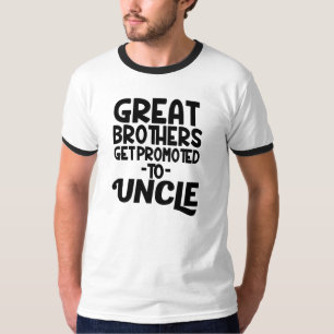 Camiseta Os grandes irmãos obtêm promovidos ao tio