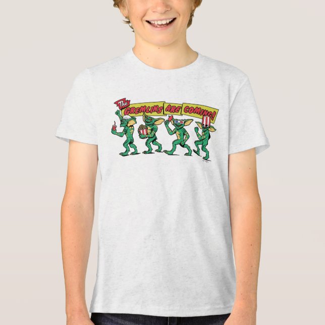 Camiseta Os Gremlins™ Estão Chegando (Frente)