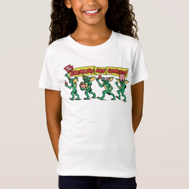Camiseta Os Gremlins™ Estão Chegando (Frente)