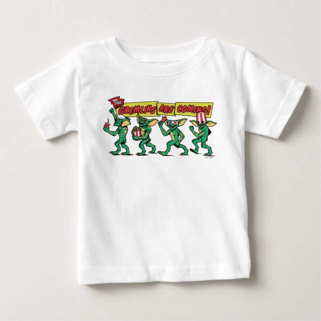 Camiseta Os Gremlins™ Estão Chegando (Frente)
