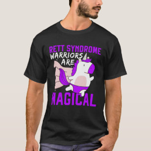 Camiseta Os Guerreiros Da Síndrome De Rett São Magnéticos U
