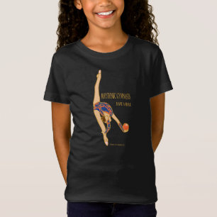 Camiseta Os Gymnasts rítmicos têm uma camisola de alças das