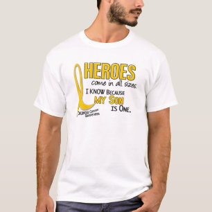 Camiseta Os heróis todos do cancer da infância fazem sob