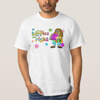 Camiseta os hippies estavam certos