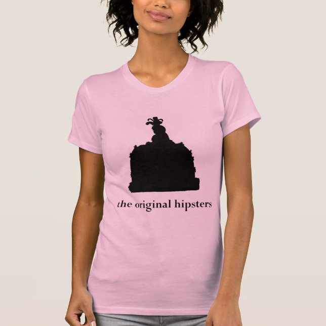 Camiseta os hipsteres originais (Frente)