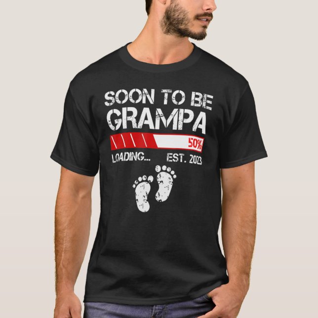 Camiseta Os Homens Em Breve Serão O Grampa Est 2023 Para Os (Frente)