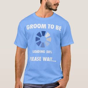 Camiseta Os Homens Estão Carregando Presente Antes Do Casam