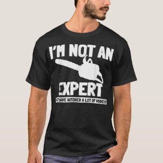 Camiseta Os Homens Não São Especialistas, Mas Já Viram Víde