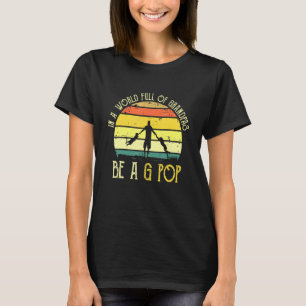 Camiseta Os Homens Num Cheio Mundial De Avós São Um Pop G P