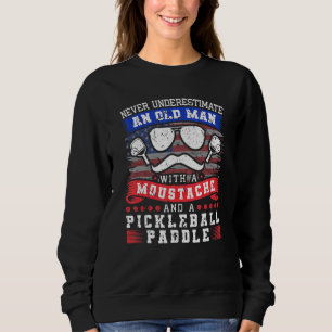 Camiseta Os Homens Nunca Subestimam Um Velho Com Um Picleir