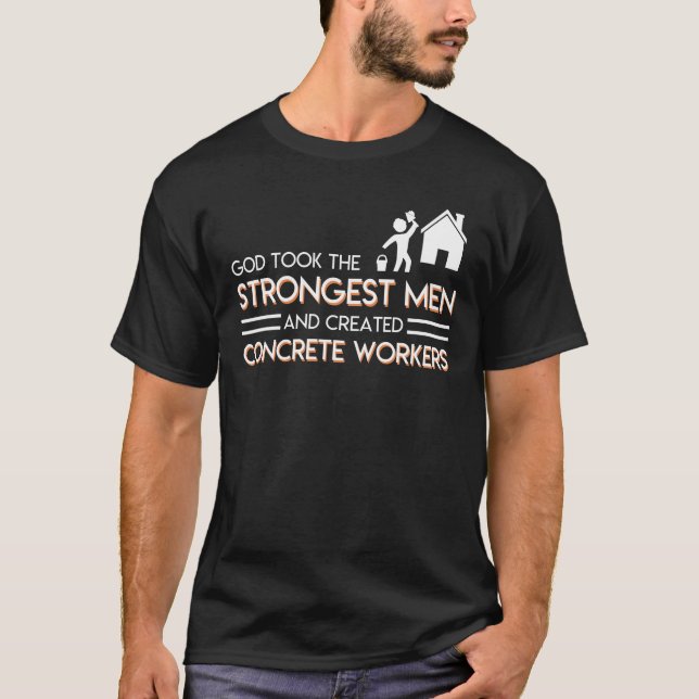 Camiseta Os homens os mais fortes criaram trabalhadores (Frente)