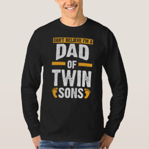 Camiseta Os Homens Podem Acreditar Que Sou Um Pai De Filhos