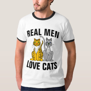 CAMISETA OS HOMENS REAIS ADORAM CAMARÕES-T