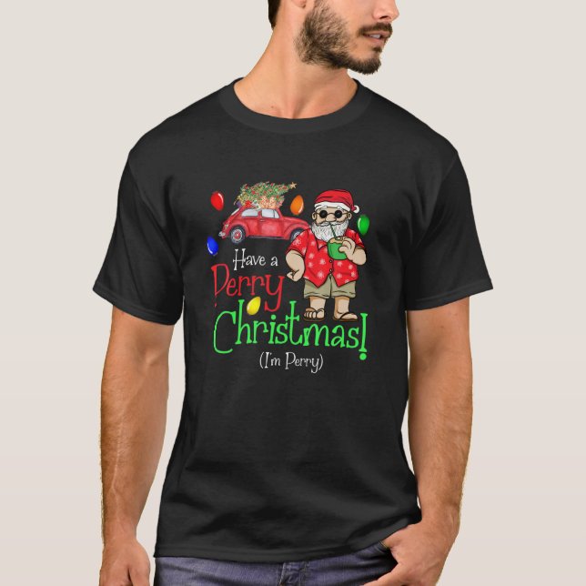 Camiseta Os Homens Têm Um Natal Perfeito, Uma Perícia De Fé (Frente)