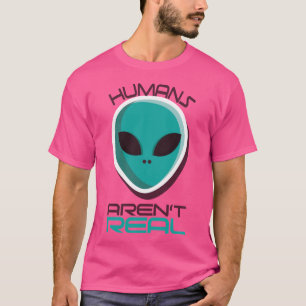 Camiseta Os Humanos Não São Reais