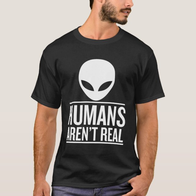 Camiseta Os Humanos Não São Reais (Frente)