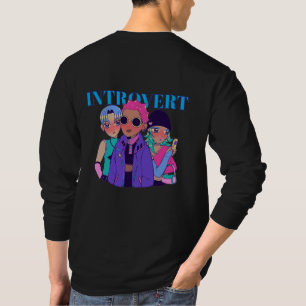 Camiseta Os Introvertidos Coloridos