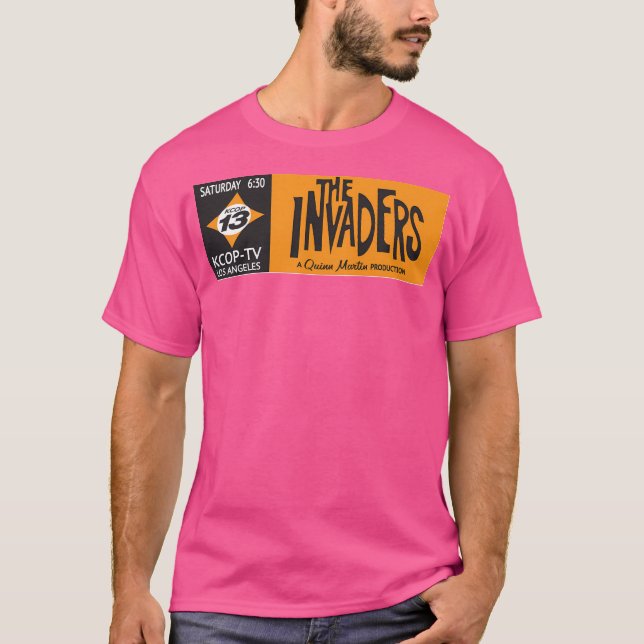 Camiseta Os Invasores Uma Produção Quinn Martin (Frente)