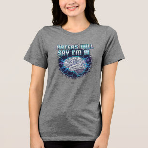Camiseta Os Invejosos Dirão Que Sou IA (FEMININO)