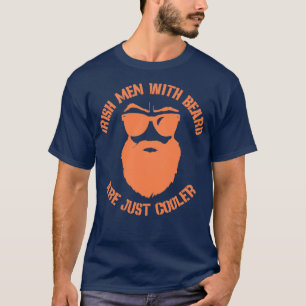 Camiseta Os irlandeses com barba são mais legais 2