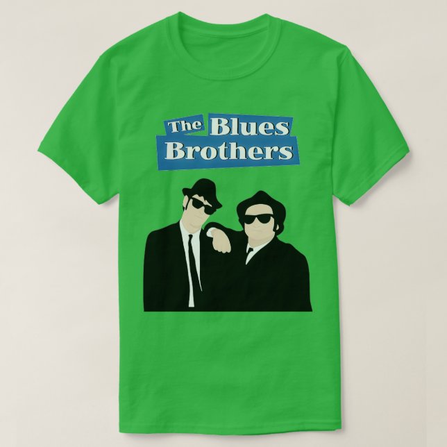 Camiseta Os irmãos Blues 8 (Frente do Design)