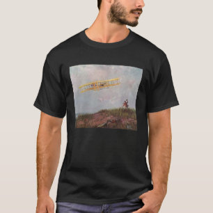Camiseta Os irmãos Wright na Carolina do Norte primeiro em