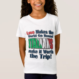 Camiseta Os italianos valem a pena.