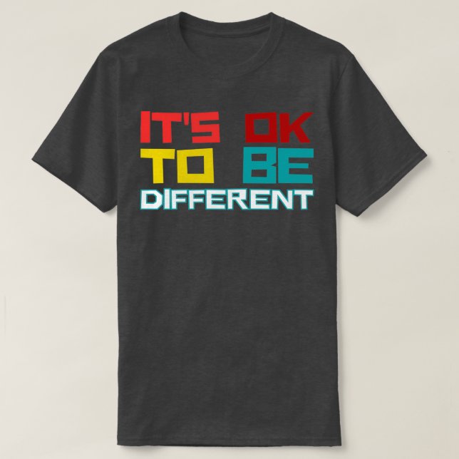 Camiseta Os Itx27s são diferentes (Frente do Design)