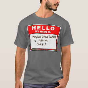 Camiseta Os itx27s só estão disponíveis na estação de outon