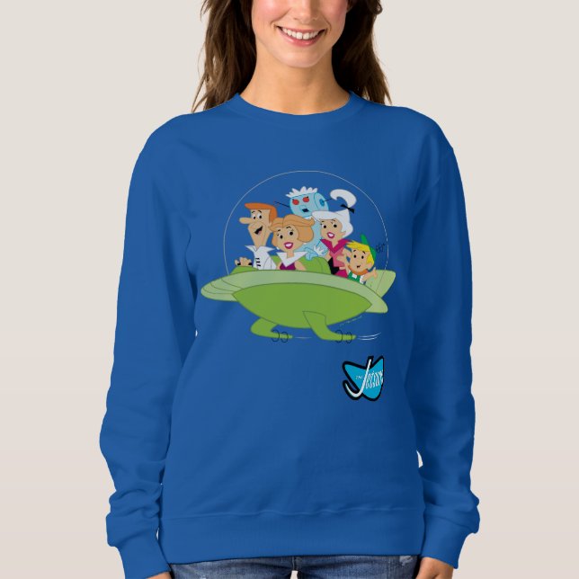 Camiseta Os Jetsons | Carro Voador Familiar (Frente)