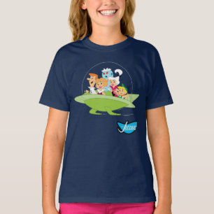 Camiseta Os Jetsons Carro Voador Familiar