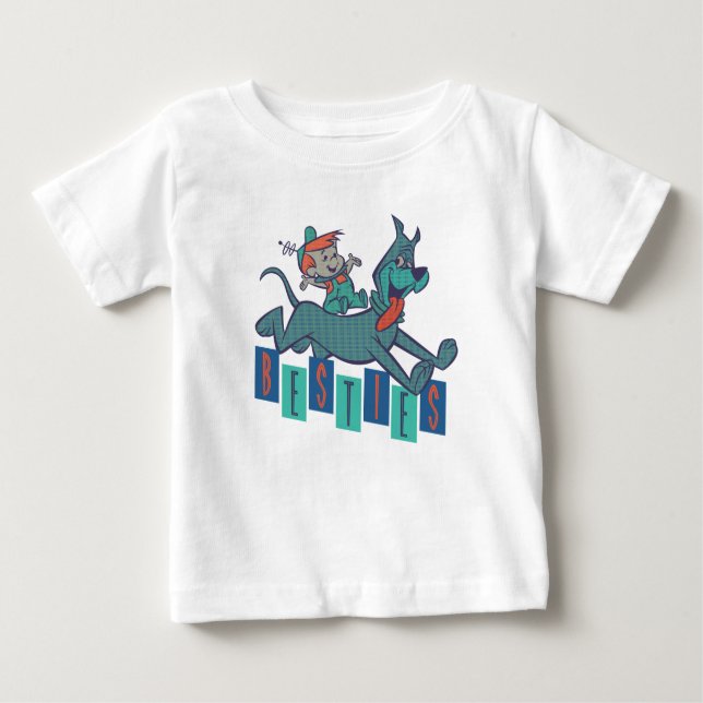 Camiseta Os Jetsons | Elroy & Astro Besties (Frente)