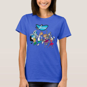 Camiseta Os Jetsons Festa de dança familiar