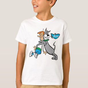 Camiseta Os Jetsons George & Astro Hug