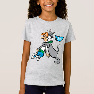 Camiseta Os Jetsons   George & Astro Hug