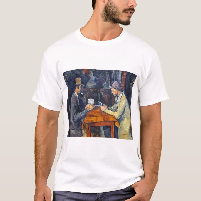 Camiseta Os Jogadores De Cartão, Cezanne (Frente)
