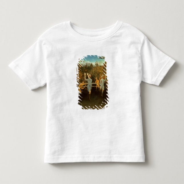 Camiseta Os jogadores de futebol, 1908 (óleo em canvas) (Frente)