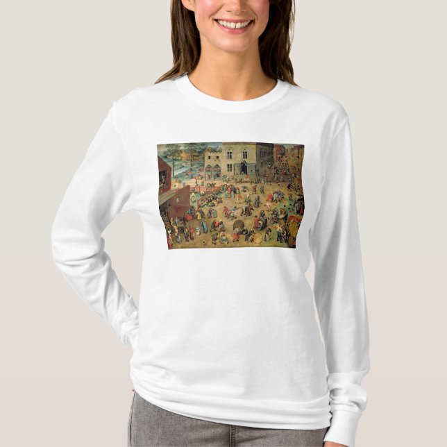 Camiseta Os jogos das crianças, 1560 (Frente)