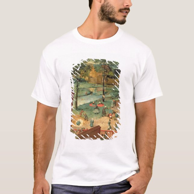 Camiseta Os jogos das crianças, 1560 (Frente)