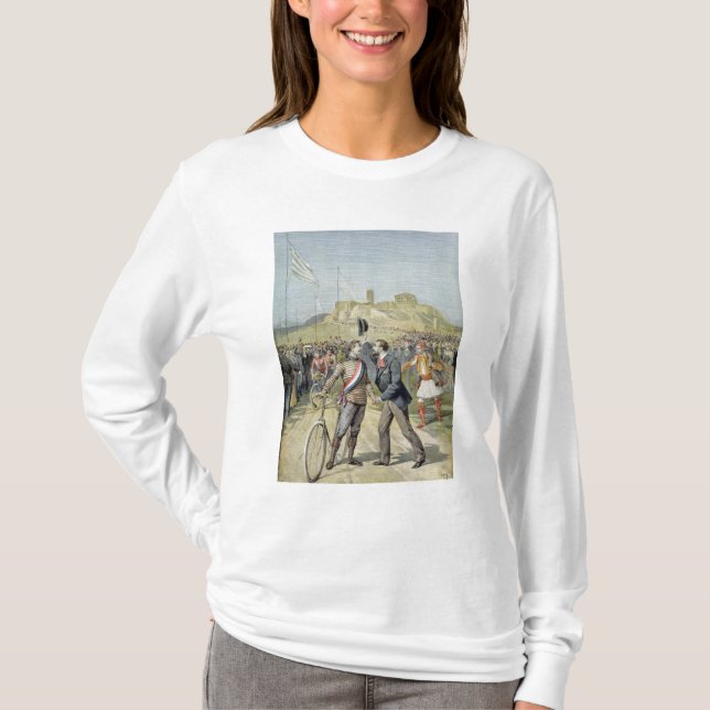 Camiseta Os Jogos Olímpicos em Atenas (Frente)