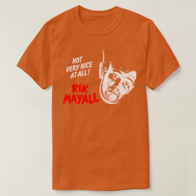 Camiseta Os Jovens Rik Mayall (Frente do Design)