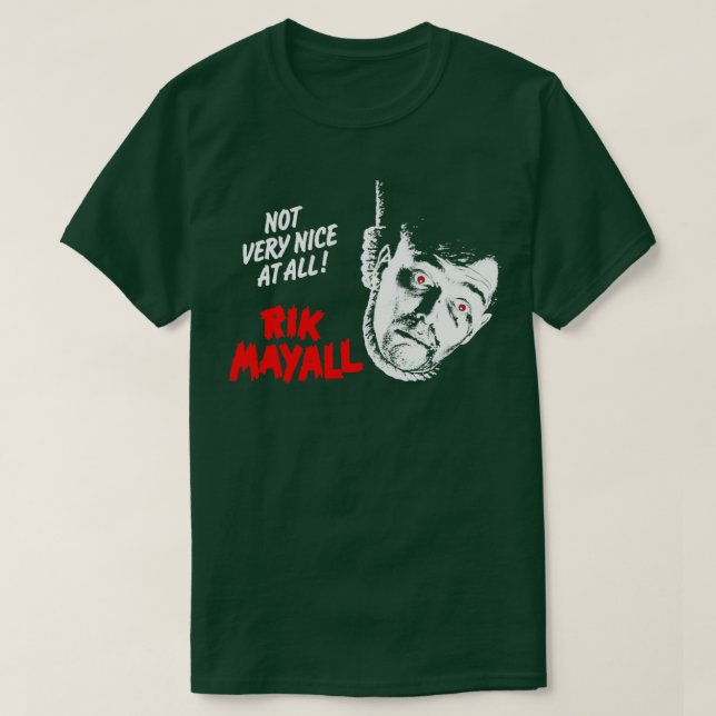Camiseta Os Jovens Rik Mayall (Frente do Design)